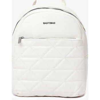 backpack μονόχρωμη 022444 λευκο σε προσφορά