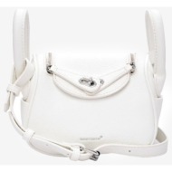 τσάντα χιαστί 022496 λευκο
