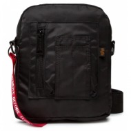 alpha industries crew carry bag 196924-03 μαύρο