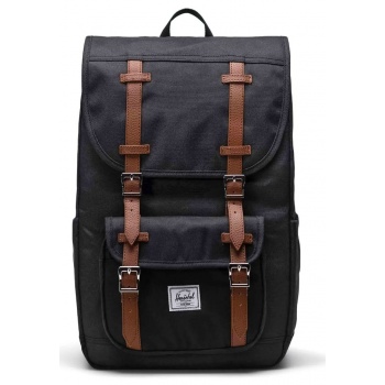 herschel little america mid backpack 11391-00001 μαύρο