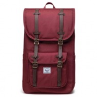 herschel little america backpack 11390-05655 μπορντό