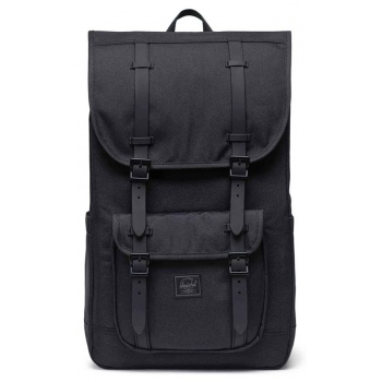 herschel little america backpack 11390-05881 μαύρο