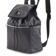 puma prime time backpack 079176-01 μαύρο