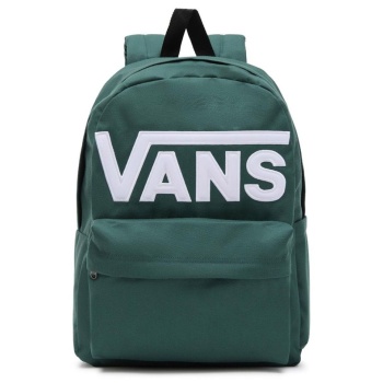 vans old skool drop v backpack vn000h4zbdx-bdx πράσινο