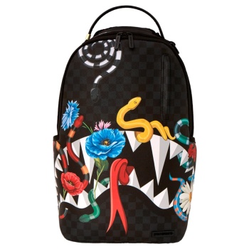 sprayground snakes on a bag backpack b5818 μαύρο