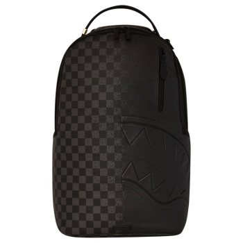 sprayground spritz grey check dlxsv backpack b6776 ανθρακί