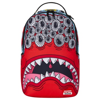 sprayground jorge rodriguez eye red monster backpack b6926