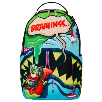 sprayground blue zombie shark dlxsr backpack b6772 πολύχρωμο