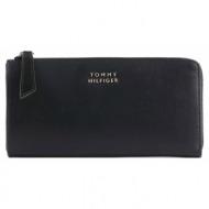 casual chic leather large wallet women tommy hilfiger