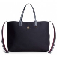 twill iconic tommy tote bag women tommy hilfiger