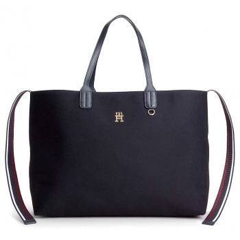 twill iconic tommy tote bag women tommy hilfiger σε προσφορά
