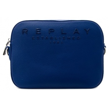 pu micro hammered shoulder bag women replay