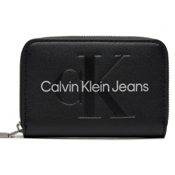 sculpted zip aroung medium wallet women calvin klein σε προσφορά