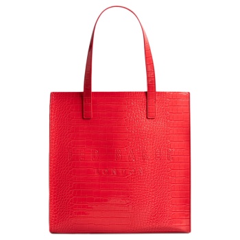 croccon large icon shopper bag women ted baker