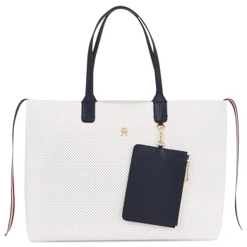 iconic logo tote bag women tommy hilfiger σε προσφορά