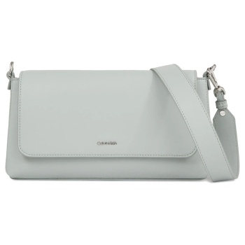 metal logo shoulder bag women calvin klein σε προσφορά