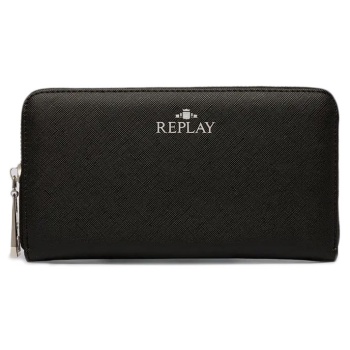 saffiano pu leather wallet women replay