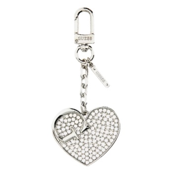 strass heart key holder women guess σε προσφορά