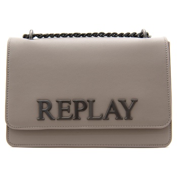 embossed crossover bag women replay