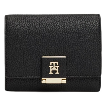 monogram trifold wallet women tommy hilfiger