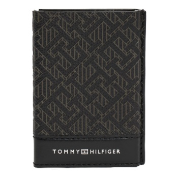 metal monogram card holder men tommy hilfiger