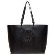 range v emblem tote bag women versace jeans couture