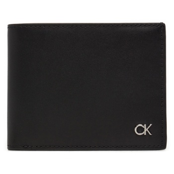 metal monogram bifold wallet men calvin klein