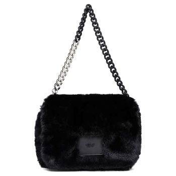 fake fur shoulder bag women replay σε προσφορά