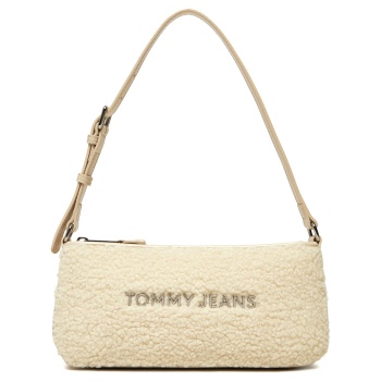 tommy jeans sherpa essential logo shoulder bag women σε προσφορά