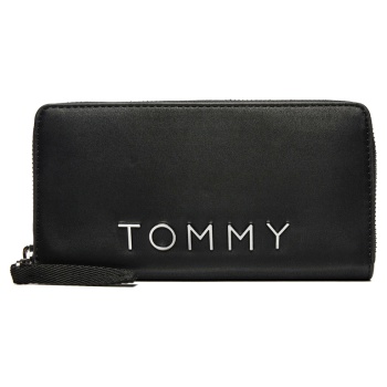 tommy jeans city logo zip around large wallet women σε προσφορά