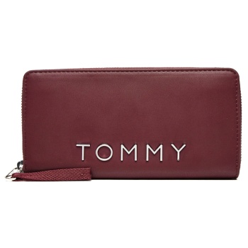 tommy jeans city logo zip around large wallet women σε προσφορά