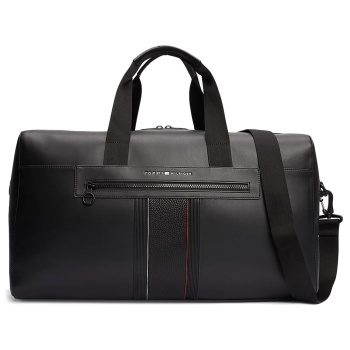 foundation metal logo travel bag men tommy hilfiger