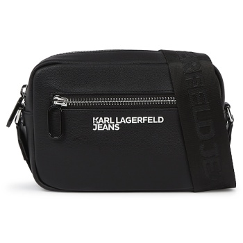 essential signature logo crossbody bag men karl lagerfeld