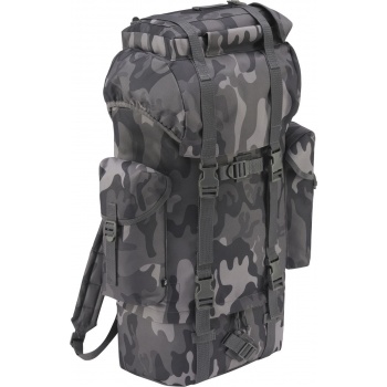 nylon military backpack brandit bd8003 grey camo one size