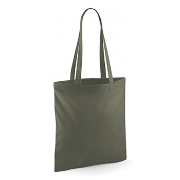 βαμβακερή τσάντα westford mill w101 - olive