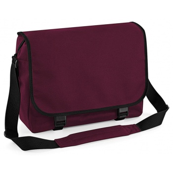τσάντα ταχυδρόμου bag base bg21 - burgundy