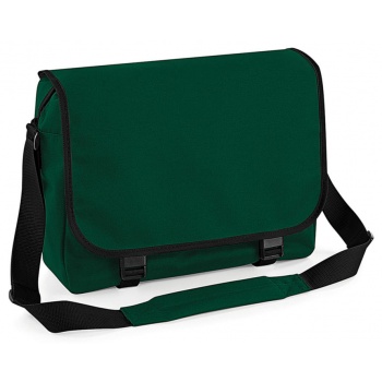 τσάντα ταχυδρόμου bag base bg21 - bottle green