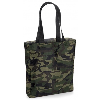 τσάντα χειρός bag base bg152 - jungle camo/black